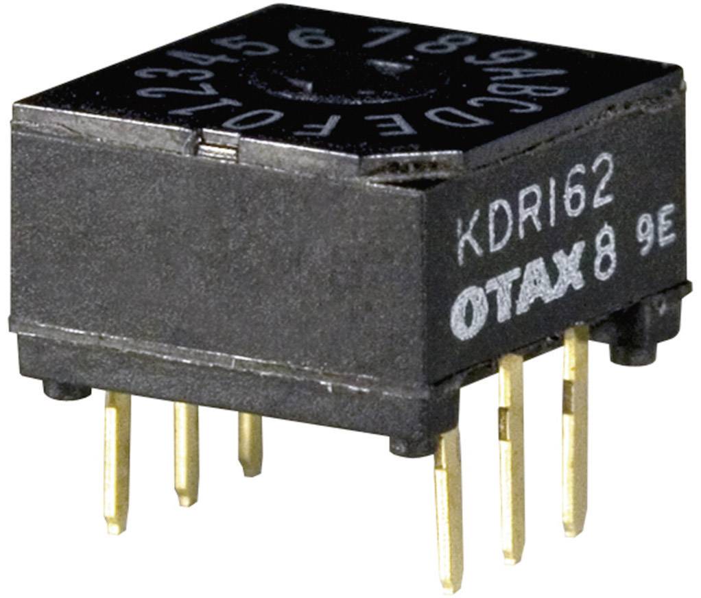 Coded rotary switch Hexadecimal 09/AF Switch postions 16 OTAX KDR162