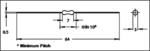 Fastron MICC-R15M-01 RF choke (RFC) Axial lead MICC 0.15 µH 0.13 Ω 1.02 A 1 pc(s)