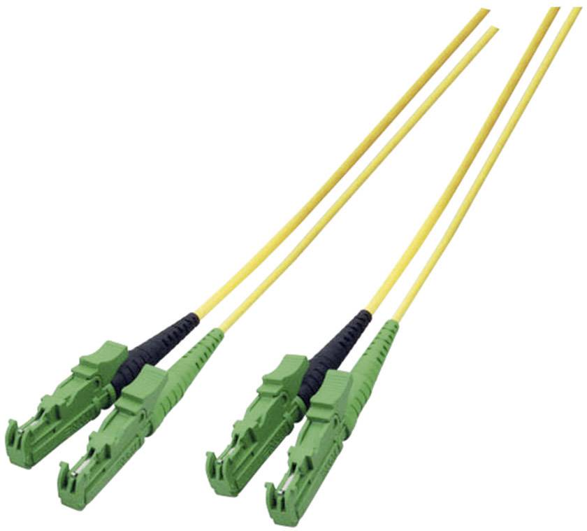 EFB Elektronik O0933.5 Fibreglass FO Cable [1x E2000®/APC 8° plug - 1x ...