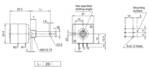ALPS Single turn rotary pot Dustproof Stereo 0.05 W 100 kΩ 1 pc(s)