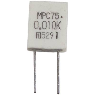 Fukushima Futaba MPC74 5W 0,47 Ohm 5% MPC74 5W 0,47 Ohm 5% Metal film resistor 0.47 Ω Radial lead MPC74 5 W 5 % 1 pc(s) 