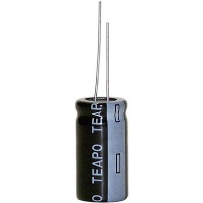 Teapo SY 100uF/35V 6,3x11mm Electrolytic capacitor Radial lead  2.5 mm 100 µF 35 V 20 % (Ø x L) 6.3 mm x 11 mm 1 pc(s) 