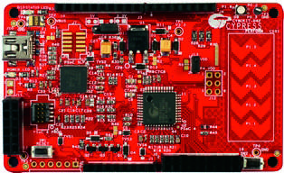 Cypress Semiconductor CY8CKIT-042 PCB design board CY8CKIT-042 PSoC 4-1