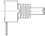 Bourns 3310Y-001-103L Series Potentiometer 9 MM 0.25 W