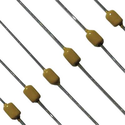 Weltron A15NP0220JAAT10A Ceramic capacitor Axial lead  220 pF 100 V 5 % (Ø x L) 2.54 mm x 3.81 mm 1 pc(s) 