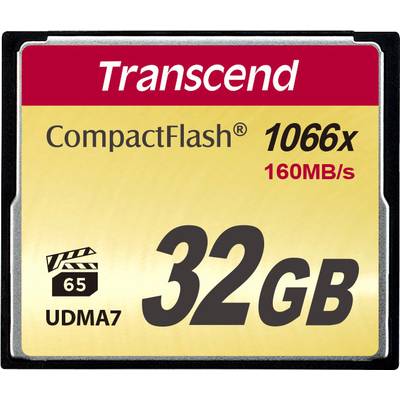 Transcend Ultimate 1066x CompactFlash card 32 GB