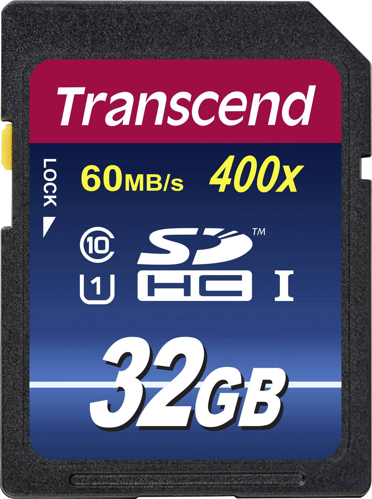 Transcend Premium 400 SDHC card Industrial 32 GB Class 10, UHS-I