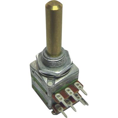 Potentiometer Service 4162 4162 Single turn rotary pot  Stereo 0.2 W 1 kΩ 1 pc(s) 