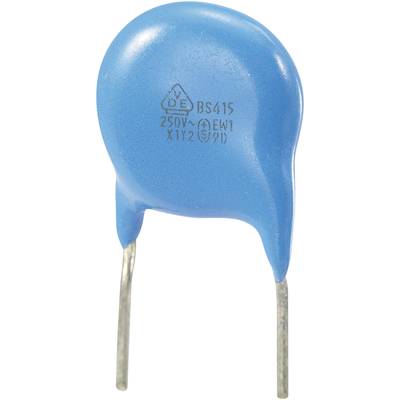 TRU COMPONENTS  Ceramic disc capacitor Radial lead  1000 pF 250 V AC 10 %  1 pc(s) 