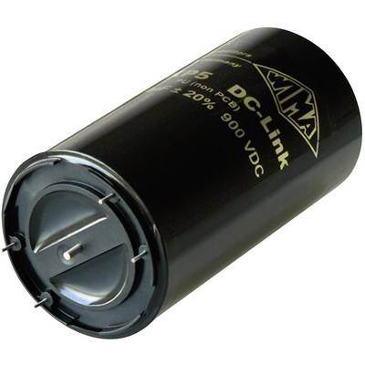 Wima DC-LINK DCP5N06114D100KS00 1 pc(s) MKP thin film capacitor Radial lead  114 µF 900 V 10 % 37.5 mm (Ø x H) 50 mm x 9