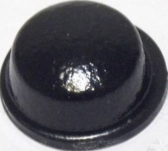 TOOLCRAFT PD2115SW Foot self-adhesive, circular Black (Ø x H) 11.1 mm x 5 mm 1 pc(s)