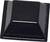 A single black rectangular key that may be part of a keyboard.