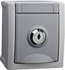 VIKO Wet room switch product range PG socket (lockable) Pacific Grey 90591043-DE 1 pc(s)