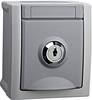 VIKO Wet room switch product range PG socket (lockable) Pacific Grey 90591044-DE 1 pc(s)