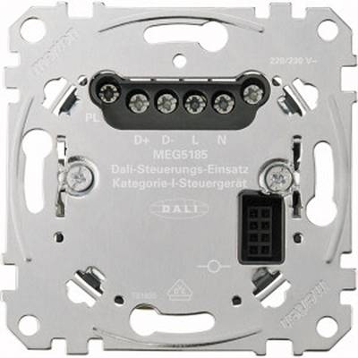 Electronic DALI control module with connections for lighting control. Label reads: 'DALI Control Module, Category 1 Control Device'.