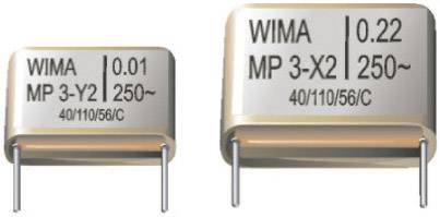 MKS-Folienkondensator radial bedrahtet 3.3 µF 250 V/DC 10% 27.5 mm L x B x H Wima MKS 4 3,3uF 10% 250V RM27,5 1 St