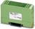 Green electronic enclosure for DIN rail mounting, with the inscription 'No. 2948335 EMG 25-B4 Ch.No. 4500476045 24/08'.