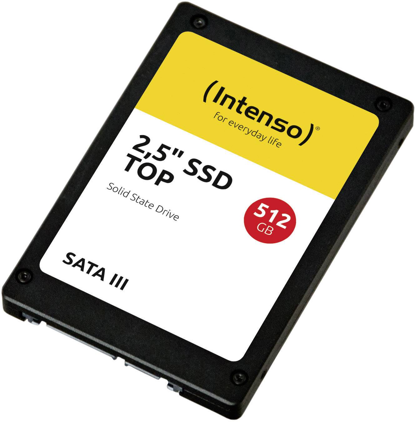 Intenso Top Performance 512 GB 2.5 (6.35 cm) internal SSD SATA 6 Gbps Retail 3812450