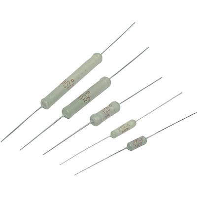 VitrOhm CR254-05T 1R High power resistor 1 Ω Axial lead  2.5 W 5 % 1 pc(s) 