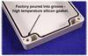 Hammond Electronics 1554NGASKET Sealing Silicone Black 2 pc(s)