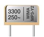 Radio interference suppression capacitors series MP3-Y2