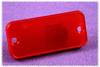 Hammond Electronics 1455CPLTRD-10 1455CPLTRD-10 Endplatte (L x W x H) 8 x 54 x 23 mm Acrylonitrile butadiene styrene Red (transparent) 10 pc(s)