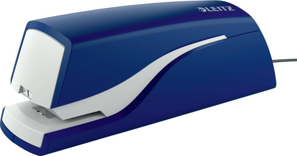 Leitz 5532-00-35 Electric stapler Blue (W x H x D) 49 x 56 x 155 mm