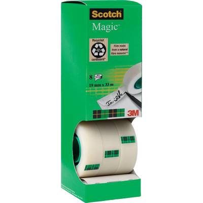 Scotch  7100026960 Tape Scotch® Magic™ 810 Matt (L x W) 33 m x 19 mm 8 pc(s)