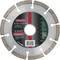 Metabo diamond cutting disc, Ø 125 x 22.23 mm, maximum 12,200 rpm speed, for dry cutting, promotional offer.