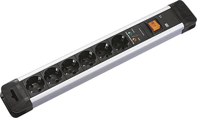 Image of Bachmann 330.104 Surge protection power strip 6x Multicolour PG connector 1 pc(s)