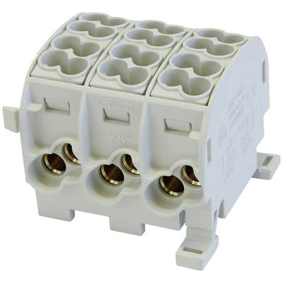 HoraeTec 080130-0-4 Main tap terminal   Grey 3-pin 25 mm²    Conductor type = L 