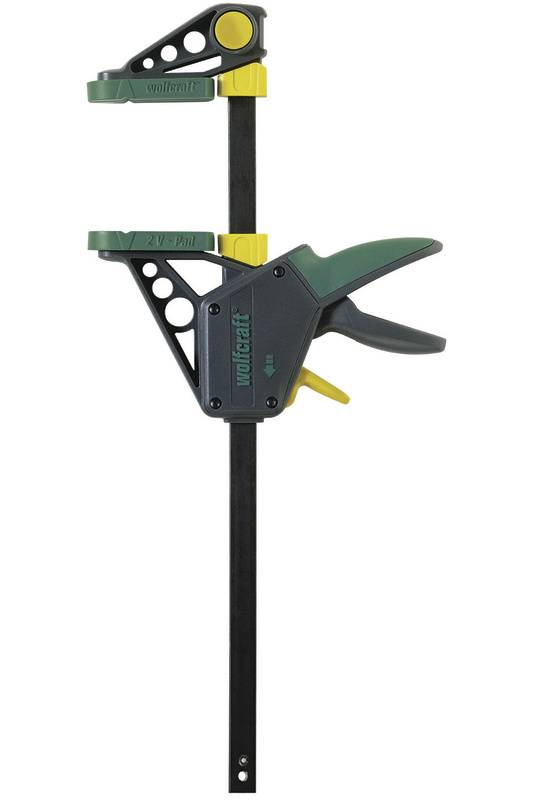 100-915 EHZ PRO-one-handed clamp Wolfcraft 3034000 Span width (max.):915 mm Nosing length:100 mm
