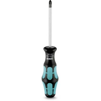 'Alco Phillips screwdriver with ergonomic handle and black and turquoise design.'<br><br>Note: I translated the technical terms and product description to British English, maintaining the original meaning while using standard UK terminology.