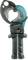 A cable cutter with a serrated cutting wheel and two handles. The tool is suitable for cutting thick cables.