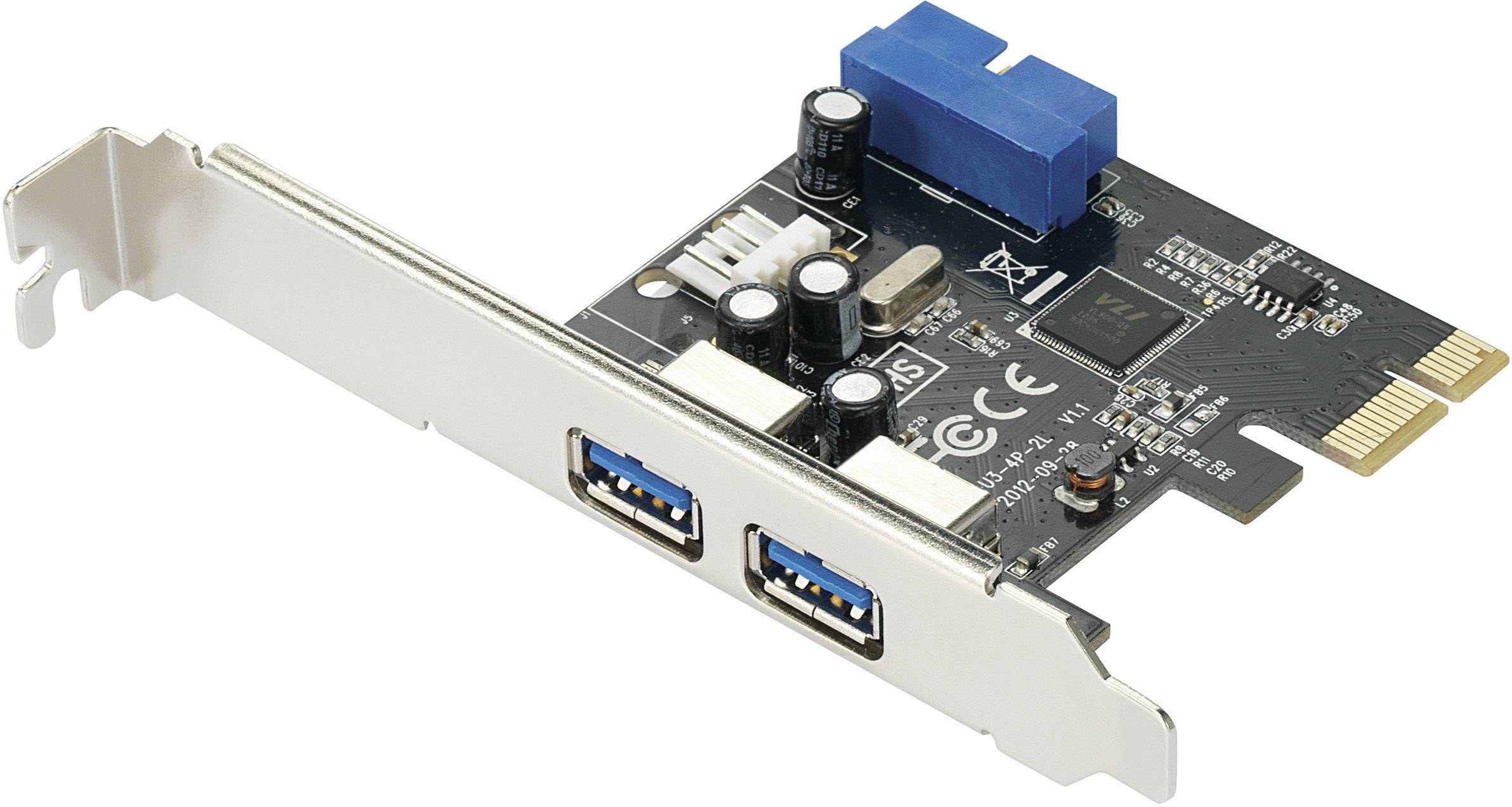 4 PORT USB3.0 PCI-EXPRESS KARTE 2XEXTERN from Conrad.com