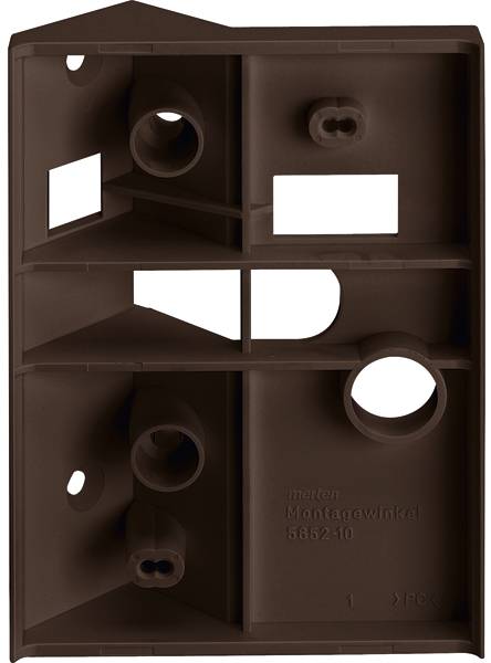 Merten 565292 Surface-mount, Wall Motion detector wall corner mount Brown-0