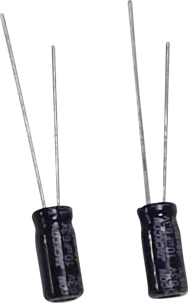Electrolytic capacitor Radial lead 3.5 mm 47 µF 63 V 20 % (Ø x H) 8 mm x 11.5 mm 1 pc(s)