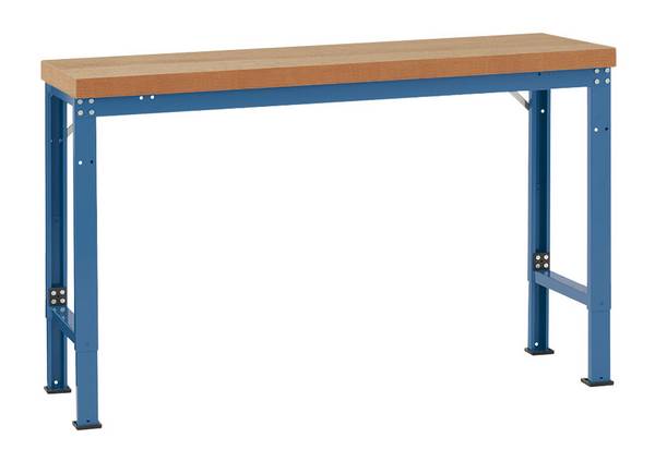 Manuflex WP6015.5007 Workbench basic frame (W x H x D) 1500 x 1050 x 700 mm Brilliant blue