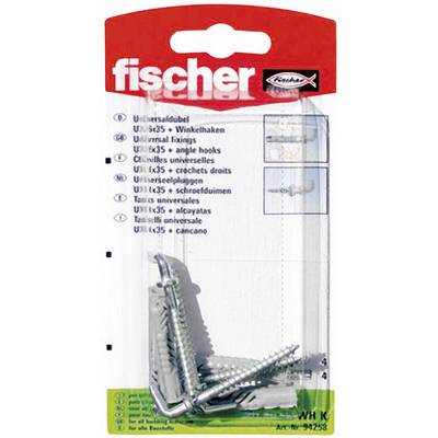 Fischer UX 6 x 35 WH K Universal dowel 35 mm 6 mm 94258 4 pc(s)-0