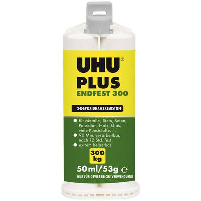 UHU PLUS ENDFEST Two-component adhesive 45735 50 ml