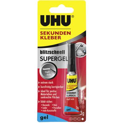 UHU blitzschnell Supergel Multi-purpose adhesive 48790 3 g
