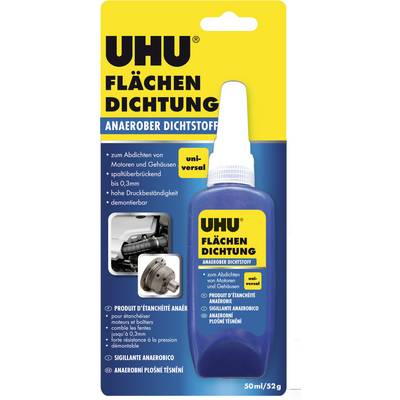 UHU Gasket Sealant, anaerobic sealing compound in a 50 ml bottle. Suitable for sealing engines and housings.