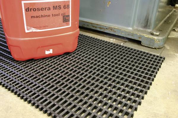 COBA Europe CD010910C COBAmat Heavy Workplace matting (W x H) 0.9 m x 12 mm (Material sold by the metre) Black