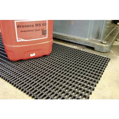 COBA Europe CD010910C Work place mat COBAmat heavy black (W x H) 0.9 m x 12 mm (Material sold by the metre) 1 m