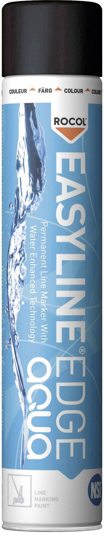 Rocol 47056 Easyline® EDGE AQUA line marking ink Black 750 ml