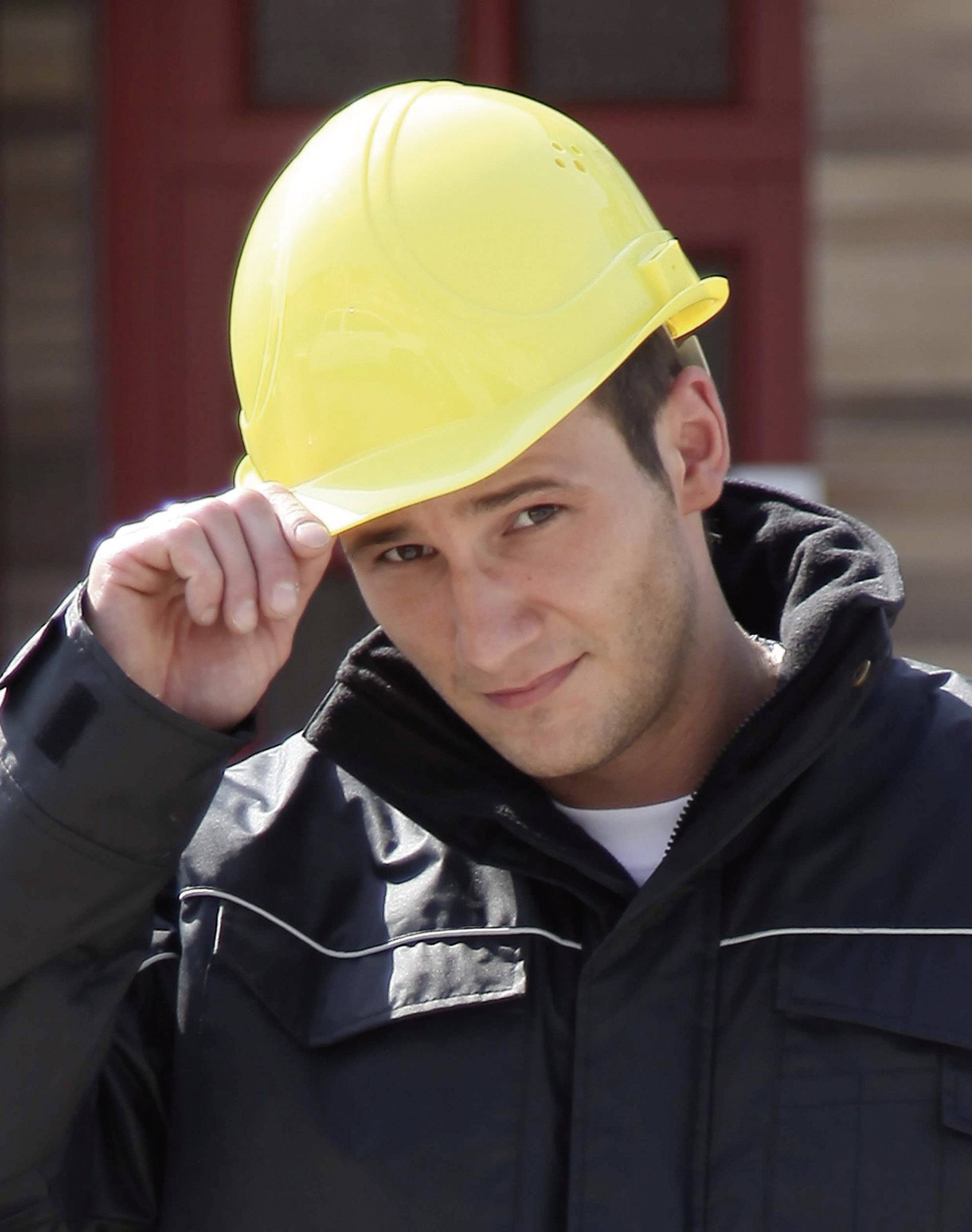 Voss Helme 2681-YE Hard hat EN 397, EN 50365 Yellow