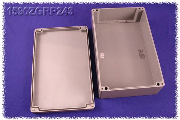 Hammond Electronics 1590ZGRP243 Universal enclosure 400 x 250 x 120 Polyester Grey 1 pc(s)