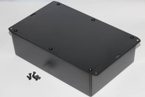 Hammond Electronics 1591XXFFLBK Universal enclosure 221 x 150 x 64 Acrylonitrile butadiene styrene Black 1 pc(s)