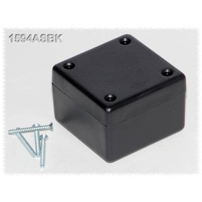 Black plastic casing with four mounting screws. Inscription '1594ASBK' in the top left corner.