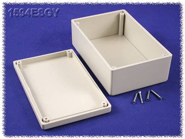Hammond Electronics 1594ESGY Universal enclosure 167 x 107 x 65 Acrylonitrile butadiene styrene Grey 1 pc(s)